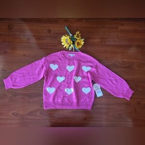 Daisy & Cleo Girls Pink Sweater Sizw 14/16